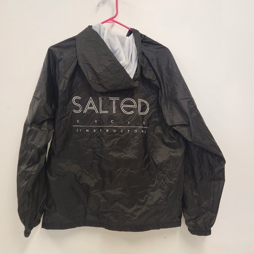 Salted Cycle Instructor's Jacket Unisex Size Small Black